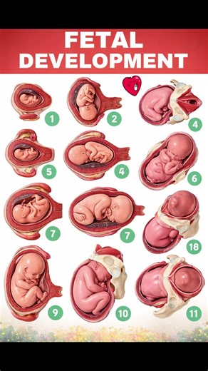 Fetal Development week by week | Embryo development | Baby growing in womb