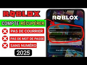Comment récupérer votre compte Roblox SANS E-MAIL OU NUMÉRO DE TÉLÉPHONE (étapes faciles en 2025)