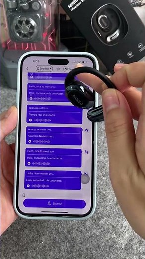 Smart ai translation earbuds for real-time communication in 135 languages