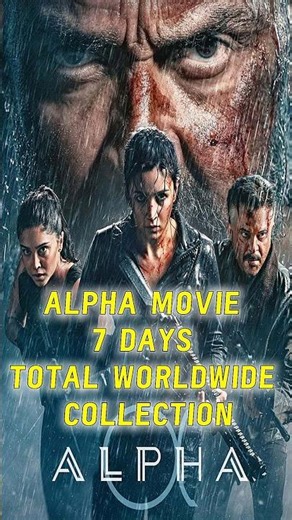 ALPHA MOVIE 7 DAYS TOTAL WORLDWIDE COLLECTION