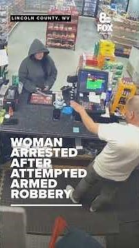 Bizarre attempted robbery caught on surveillance video
