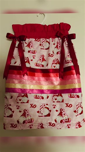 Matching Ribbon Skirts for Mothers and Daughters