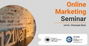 ᐅ 2-Tage Intensiv Online-Marketing-Seminar & -Schulung 2026