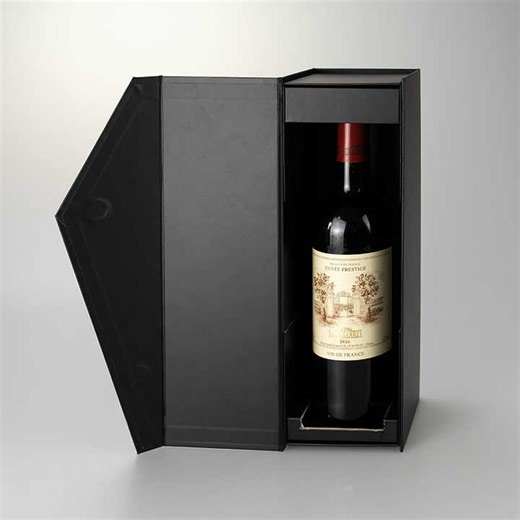 Custom Luxury Wine Bottle Gift Boxes Eco-Friendly Packaging