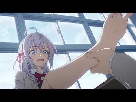 Alya's Sock Scene in 60 FPS - Alya Sometimes Hides Her Feelings in Russian Anime
