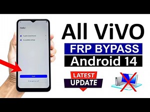 All Vivo Android 14 Google Account/ FRP Bypass - (without PC) - 100% NEW WORKING TRICK