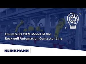 Emulate3D CITM Model of the Rockwell Automation Contactor Line