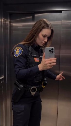 woman police fart