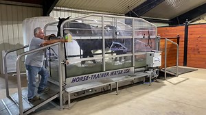 The AquaTred is up and running and starting to get busy! Get your horses in for a great option for exercise! | Equine Aqua Spa Center