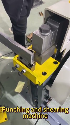endless possibilities! Punch, shear, cut corners & notch metal profiles (angle, channel, flat steel)
