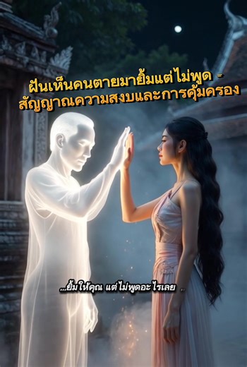 ทำนายฝันโบราณ จิตวิทยา 🔮✨ ฝันเห็นคนตายมายิ้มแต่ไม่พูด = สัญญาณความสงบและการคุ้มครอง ทั้งความเชื่อโบราณและจิตวิทยามองว่า คุณกำลังจัดการกับความทรงจำได้อย่างมั่นคง คนโบราณเชื่อว่าต้องแก้เคล็ดด้วยการทำบุญอุทิศส่วนกุศลให้ผู้ล่วงลับ เลขมงคล: สอง, ห้า, เก้า เล่าเพื่อความบันเทิงเท่านั้น #ทำนายฝัน #ฝันเห็นคนตาย #จิตวิทยา #ความเชื่อโบราณ #สายมู