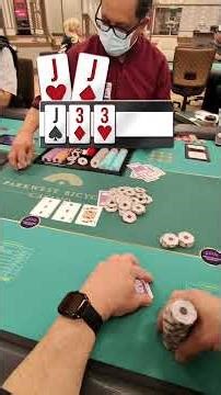 Flop of dreams. When the cards hit perfectly and everything changes in one moment.🔥 #poker #casino