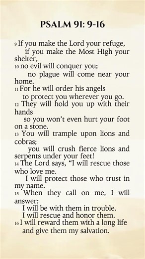 Psalm 91 — The Most Powerful Protection Prayer. Promises of Refuge and Divine Victory