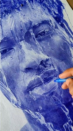 New hyper realistic portrait.#art #newreel #trendingaudio #penrealism #creative #creativeartist