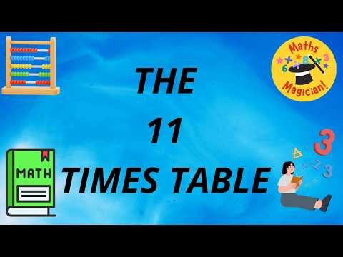 The 11 Times Table | Easy Multiplication for Kids | Tani Kids TV