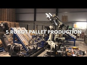 Robot Pallet making manufacturing