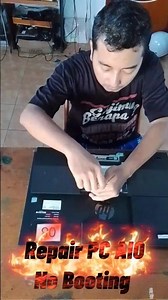 Repair PC AIO No Booting Windows System #tipsandtricks #viralshort #computer