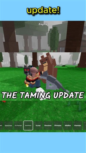 TAMING Update Leak! 🐺🐻 | 99 Nights in the Forest