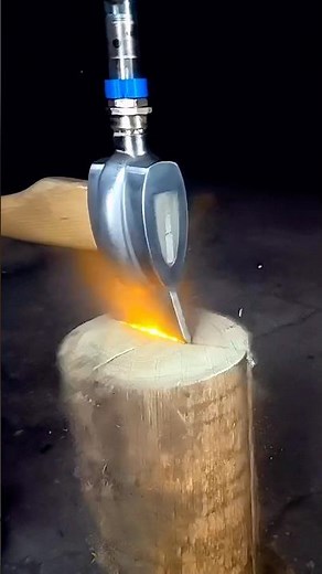 I built a SHOTGUN AXE