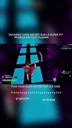 Secret du pistolet Alien sur la super pit dans Fortnite