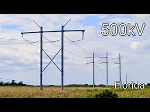 500kV transmission lines in Florida, United States (transmission lines connecting from Georgia)