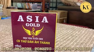 Giới Thiệu & Bán CD Nhạc Vàng Tuyển Chọn "ASIA GOLD VOL.1" ► Giá bán:...
