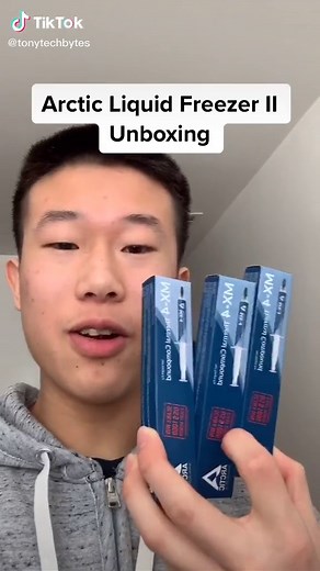 Arctic Liquid Freezer II Unboxing #pcmasterrace #pcmr #pcgaming #pcgamer #pcgamers #pcsetup #pcsetups #custompc #pcbuild #pcbuilds #watercooledpc