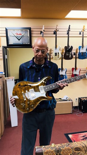 128K views · 3.1K reactions | Don’t sleep on these. Killer value and tone in one package. PRS Wild West Guitars 25th Anniversary Limited Run Wood Library Artist Package McCarty 594 Semi-Hollow Tiger Eye (Private Stock Color) 7.15 lbs *US Only / No International Shipping #wildwestguitars #prs #prsguitars #prswoodlibrary | Wild West Guitars | Facebook