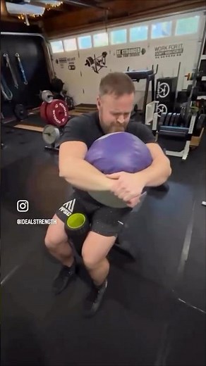 Seated Medicine Ball Thoracic CAR (Controlled Articular Rotation)