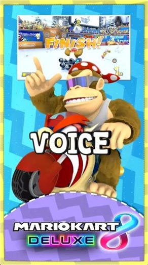 FAVORITE FUNKY KONG VOICE LINES - MARIO KART 8 #mariokart #mariokart8deluxe #funkykong #nintendo