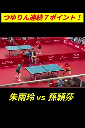 2026 09 20 第20回アジア卓球競技大会名古屋2026 女子団体予選 中国vs澳門#アジア卓球競技大会名古屋2026# #卓球#朱雨玲#孫穎莎#shorts