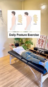 Daily Posture Exercise!! #fblifestyle | Physical Therapy Session