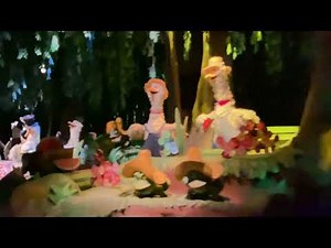 Splash Mountain – Nighttime Ride-Through on Final Day | Disneyland Park
