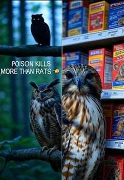 Rat Poison Is Killing Wildlife — Time to Raise Hell 🦉⚠️