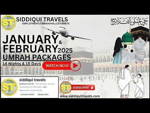 Best Umrah Packages 2025 from Mumbai & India | January & February | Full Itinerary & Booking Guide