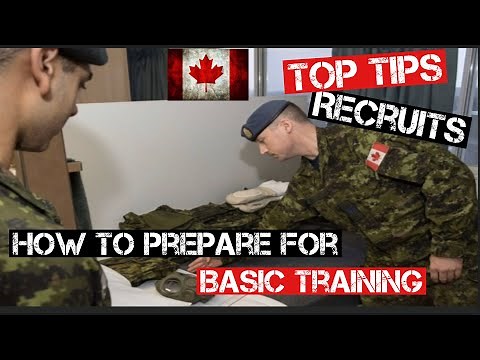 How to prepare for Reserve basic training | Top Tips | Canadian Army Reserve