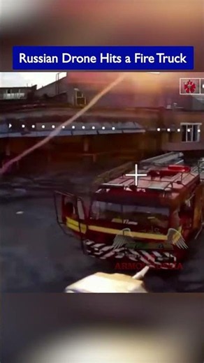 Russian FPV Drone Strikes a Fire Truck : Is that Justified?