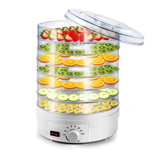 Food Dehydrator Machine 5 Trays Professional Electric Multi-tier Food Preserver for Household Fruit/Vegetable Dryer Energy