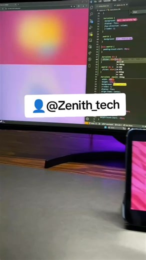 #zenithtechdays Level up your coding game 🚀 This is awesome ! 💻✨ 📌 Follow for more💡🌐🚀 @zenith_techlabs @zenith_techlabs Source Code -> Link in bio 📌 . . . . Save this for your next project & blow your audience away. ➖➖➖ ......For more coding tips and tricks ................join link on bio for more . . . #csstips #webdev #frontend #codingmagic #techus #ukdev #canadatech #codemexico #codehacks #techtok #devcommunity #learntocode #cssanimation #programming #codenewbie #techlife #typing #ani