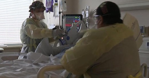 COVID surge creates shortage of hospital ICU beds