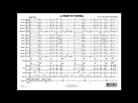 A Night In Tunisia arranged by Michael Philip Mossman