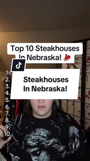 Top 10 Steakhouses in Nebraska! 🥩 Looking for the best steak in Nebraska? Here we cover some in Omaha, Holdrege, Lexington, North Platte, Ashland, Dodge & Waterloo! Missed any? Let me know! #nebraska #ne #steak #steakhouse #restaurant