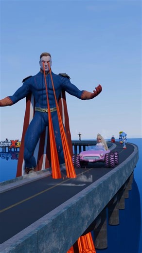 Homelander Laser Test 🔥 Who Gets Eliminated First?