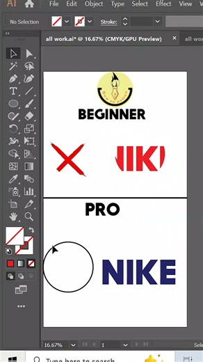 Illustrator tips and tricks.#logo #illustratortutorial #photoshop #logo #animation #art #creation