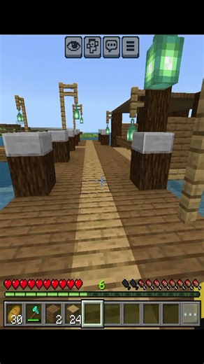 🌊Minecraft: Fishing Dock Tutorial (How to Build 1.21)😱 #minecraft #MinecraftDock #MinecraftShorts