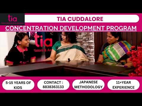 Parent's feedback S056 about TIA. Unique method ,to get Academic and Behavioral Changes in Children.