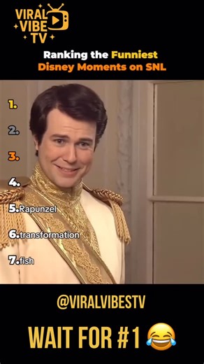 @viralvibestvyt on Instagram: "Top 7 Funniest Disney Sketches on SNL — These Are GOLD 😂🔥 Disney + SNL = comedy perfection 😂🔥 From unhinged parodies to chaotic character impressions, these are the Top 7 Funniest Disney Moments on SNL that still make fans laugh years later. If you love Disney humor with an SNL twist, this video is guaranteed to make your day 🤣💫 #snl #disney #funny"