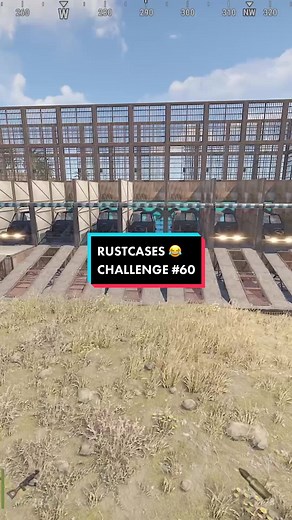 Would you win this race? 🤔 Tag 2 friends to enter! 🔥 #rust #rustgame #rustpvp #rusttok #console #pc #pvp #fyp #fypシ #rustcases