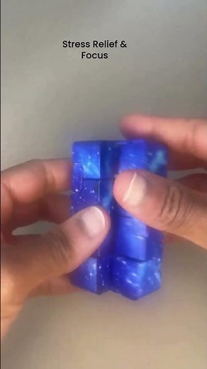 Infinity Cube Fidget Toy 🌀 Super Satisfying Stress Relief Toy