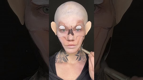 Crypt Keeper Mini Makeup Tutorial